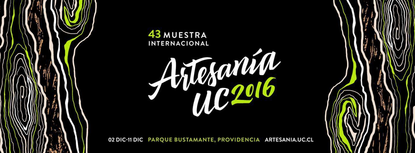 CABECERA 43 Muestra de Artesania UC Archivo Artesania UC Madera Parque bustamante 2016